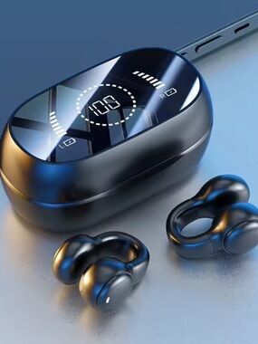 Wireless True Bluetooth Earbuds with Charging Case